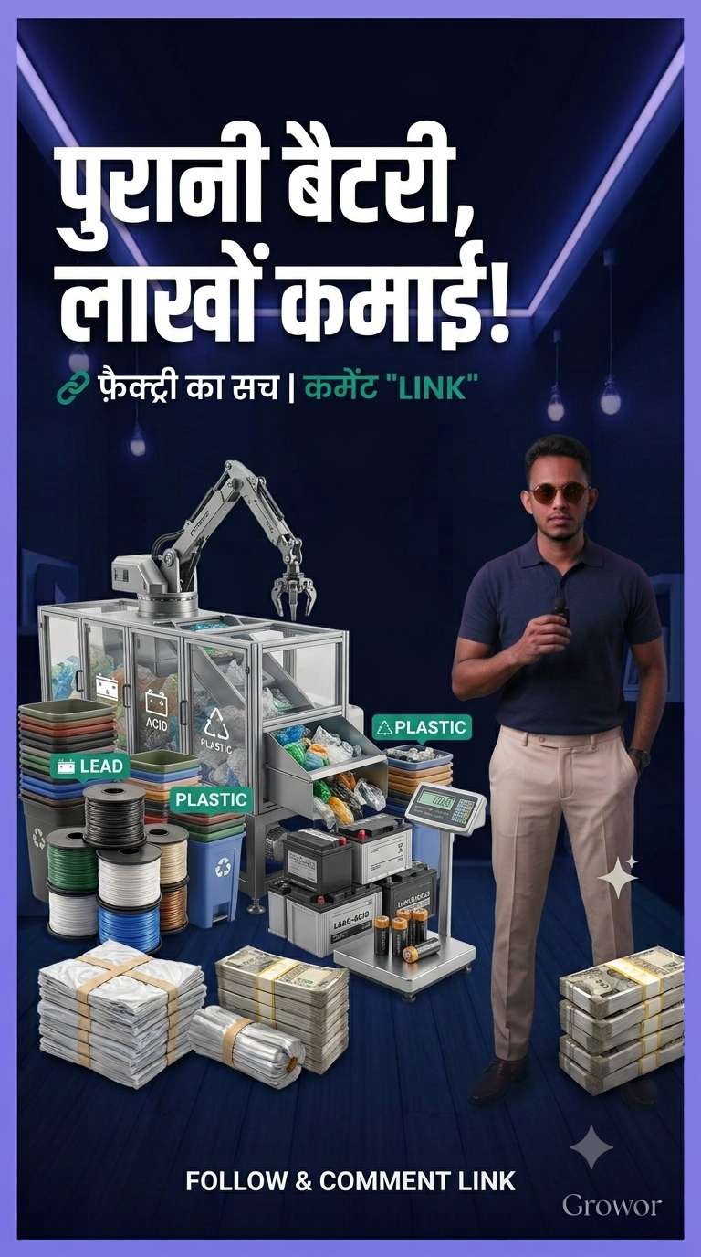 Battery Recycling Business business blueprint preview